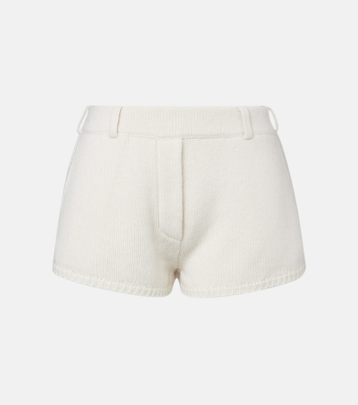 Lisa Yang Low-rise cashmere shorts