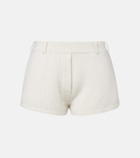 Lisa Yang Low-rise cashmere shorts