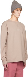 Acne Studios Beige Stamp Sweatshirt