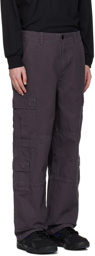 Stüssy Black Surplus Cargo Pants