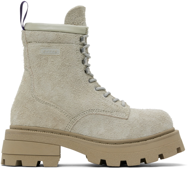Photo: Eytys Gray Michigan Lace-Up Boots
