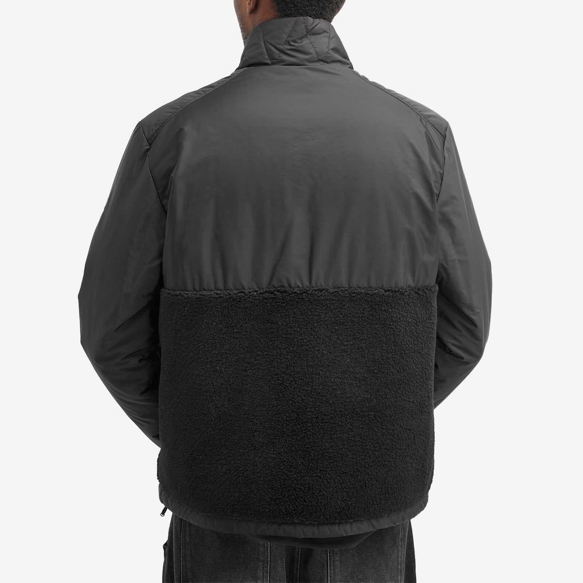Moncler Men's Vallorch Reversible Nylon Jacket in Black Moncler