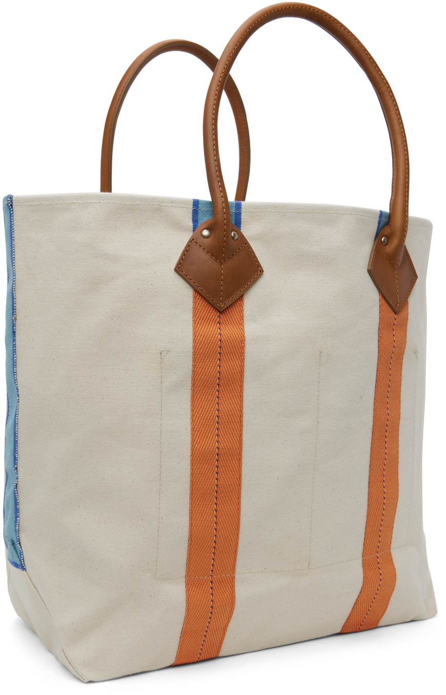 Haulier Off-White Medium Utility Tote