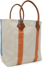 Haulier Off-White Medium Utility Tote