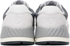 Converse Gray & Off-White Wave Trainer Low Top Sneakers