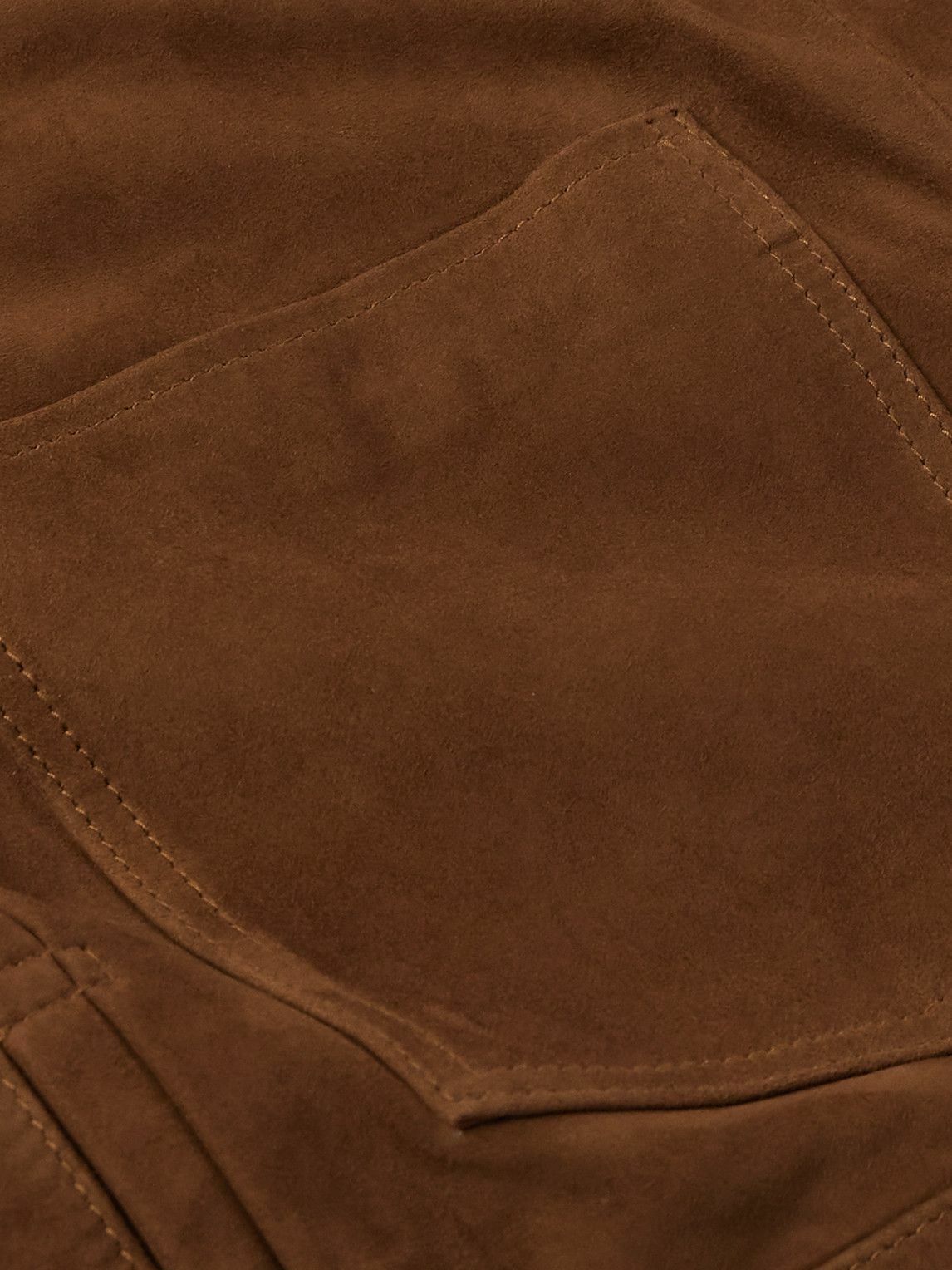 Officine Générale - Leo Suede Jacket - Brown