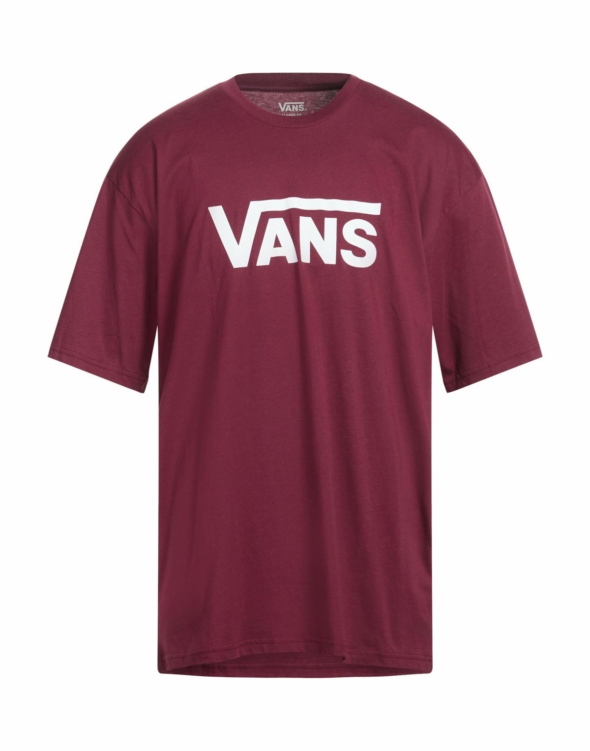 Vans Mens T-shirt Burgundy