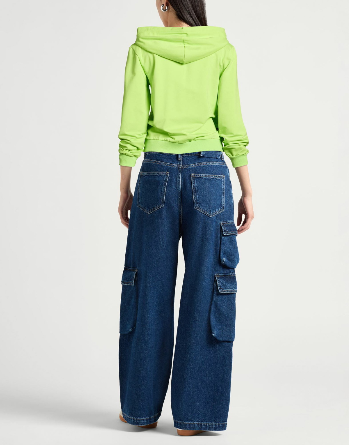 Shoe Womens Sweatshirt Lime in Green