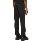 Dsquared2 Black and Gold Sequinned Lounge Pants