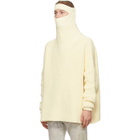 Mr. Saturday Beige Masquerade Turtleneck