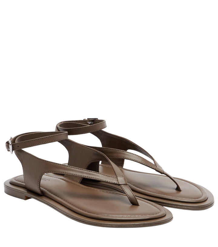 Photo: A.Emery Sabine leather thong sandals