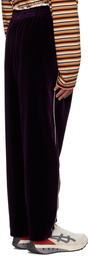 Camiel Fortgens Purple Piped Sweatpants