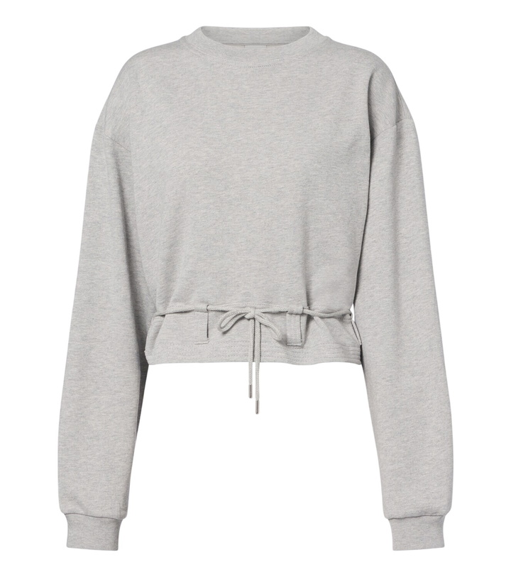 Photo: Dries Van Noten Cotton jersey sweatshirt