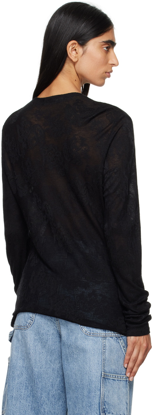 OUR LEGACY Black Regular Long Sleeve T-shirt