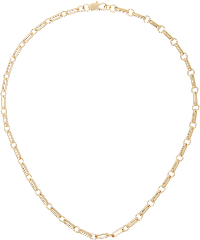 Photo: Laura Lombardi Gold Bar Chain Necklace