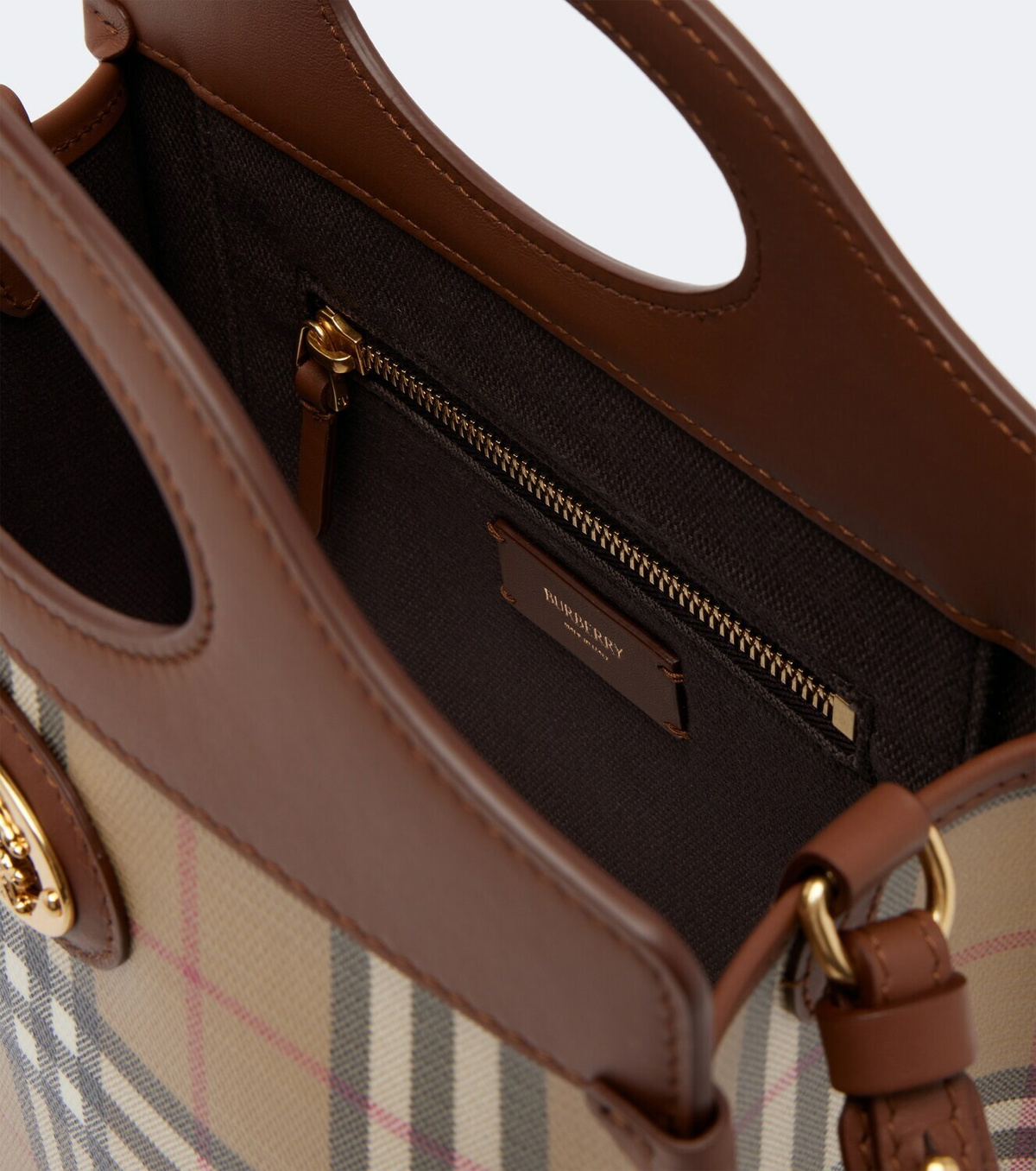 Burberry Burberry Check Medium top-handle bag