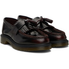 Dr. Martens Burgundy Adrian Arcadia Leather Tassel Loafers