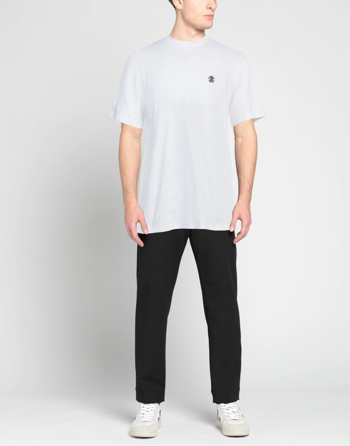 Roberto Cavalli Mens T-shirt in White