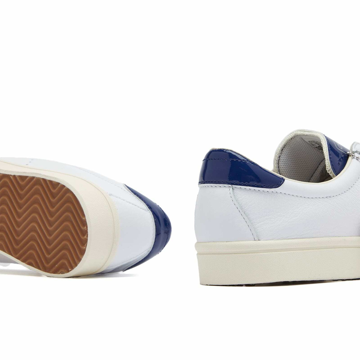 Adidas Statement Men's Adidas SPZL Lacombe Sneakers in Core White/Chalk White/Navy