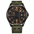 Stuhrling Original Aviator Quartz Black Dial Mens Watch M13666