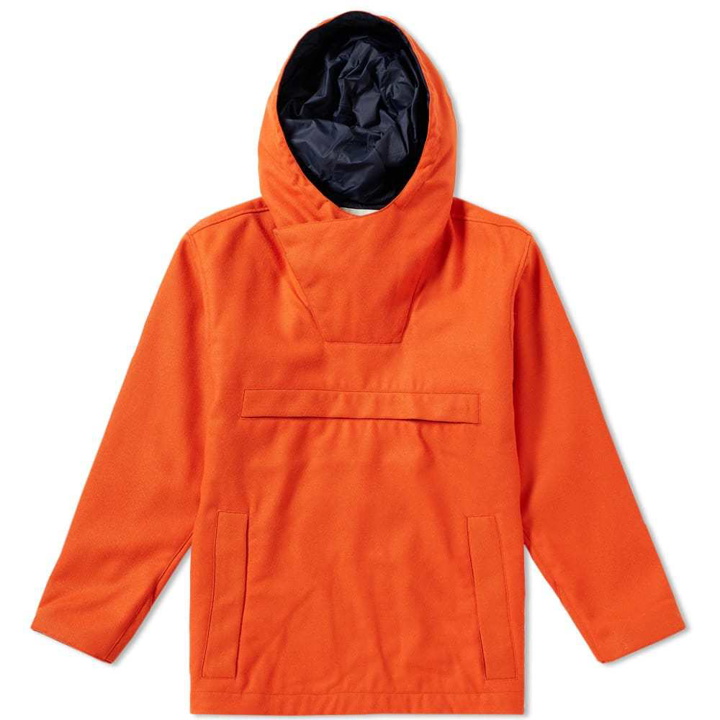 Photo: Norse Projects Ribe Forest Nap Jacket Orange