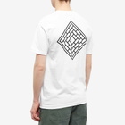 The National Skateboard Co. Men's Logo T-Shirt in White
