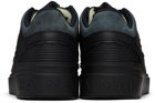 Balmain Black B-Court Mid-Top Sneakers