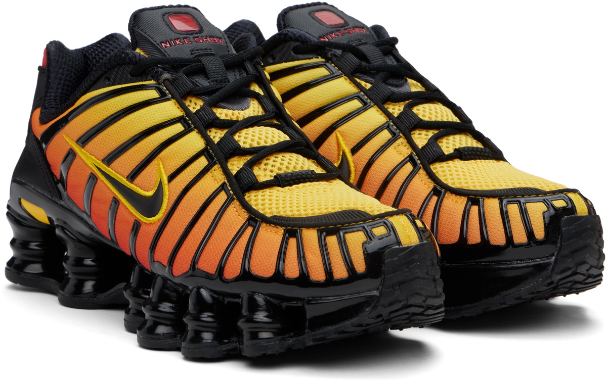 新品 NIKE SHOX TL 28cm Black Max Orange Nike Orange & Black Shox TL Sneakers Nike