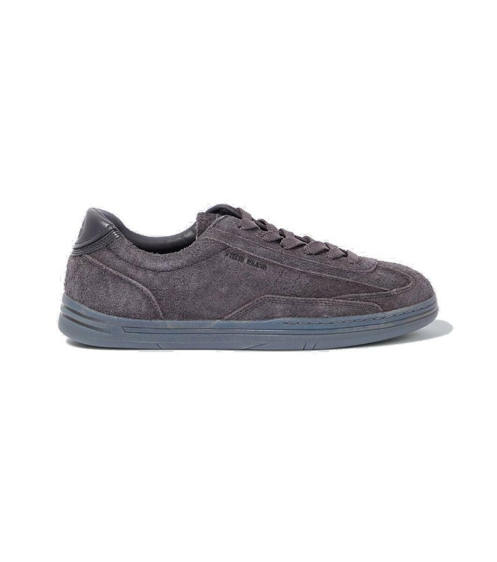 Photo: Stone Island S0101 suede sneakers