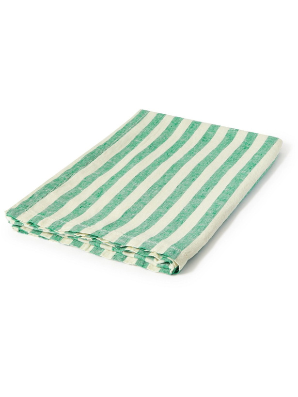 Photo: FRESCOBOL CARIOCA - Medium Striped Linen Towel