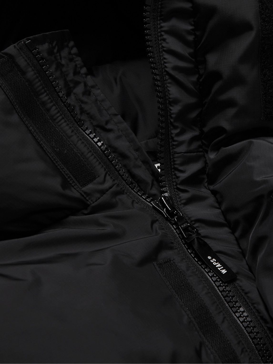 WTAPS - Torpor Logo-Embroidered Quilted Padded Ripstop Hooded