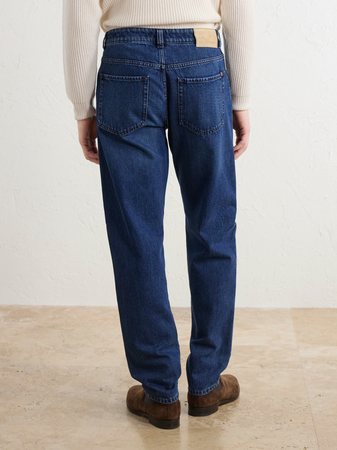 Canali - Tapered Jeans - Blue