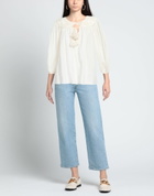 Alessia Santi Womens Top in Ivory