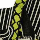 END. x Aries Moto Dodgem Scarf in Black/Green 