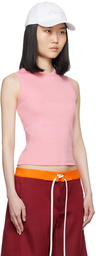 FLORE FLORE Pink Esmé Tank Top