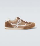 Loewe Ballet Runner 2.0 suede-trimmed sneakers