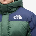 The North Face Men's Himalayan Down Parka Jacket in Pine Needle/Summit Navy
