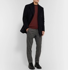 Hugo Boss - Slim-Fit Virgin Wool Sweater - Burgundy