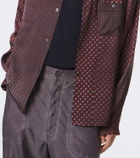 Maison Margiela Paisley satin shirt