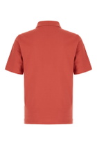 Lanvin Brick Piquet Polo Shirt
