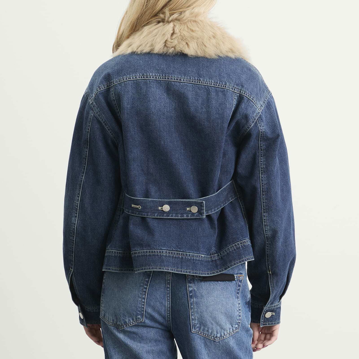 Closed Women's Denim Jacket in Dark Blue
