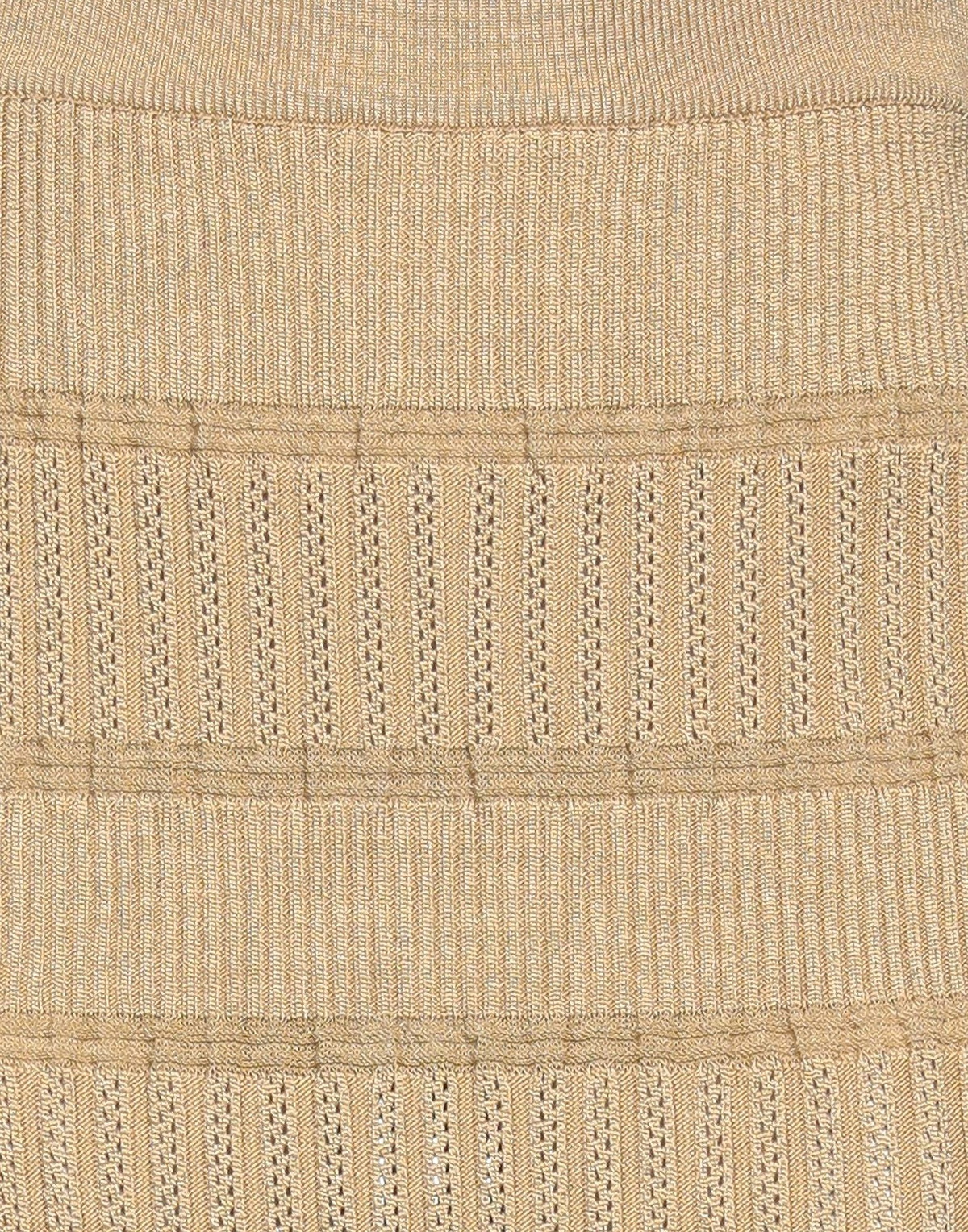 Balmain Womens Maxi skirt Camel