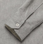 Mr P. - Cotton-Flannel Shirt - Gray