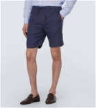 Frescobol Carioca Felipe linen and cotton shorts