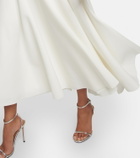 Roksanda Bridal Calmina crêpe maxi dress