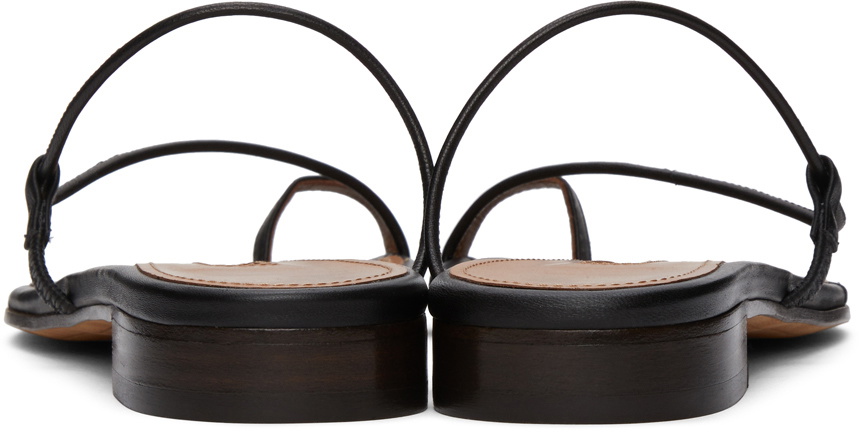 Emme Parsons Black Susan Slide Sandals