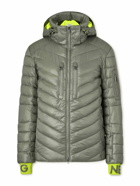 Bogner - Dorian Padded Quilted Shell Hooded Ski Jacket - Green