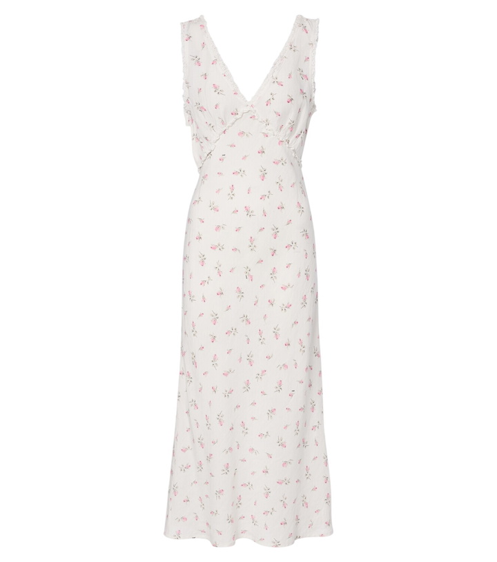 Photo: Rixo Sandrine floral cotton midi dress