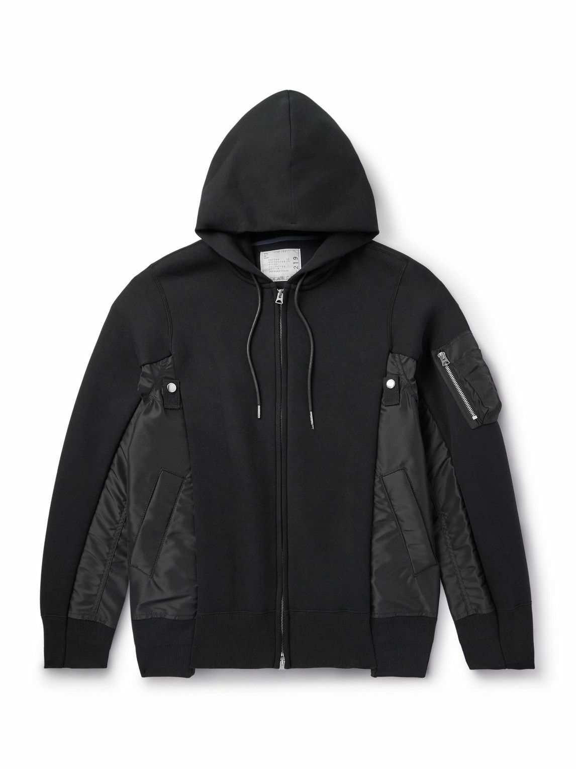 Gosha Rubchinskiy Black MA-1 Bomber Jacket Gosha Rubchinskiy
