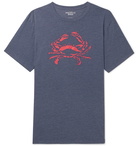 J.Crew - Printed Mélange Cotton-Blend Jersey T-Shirt - Men - Navy